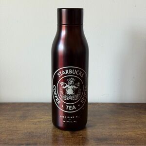 Starbucks The First Store Pike Place Stainless Steel Water Bottle 20 oz